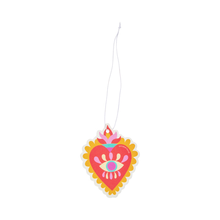 Fiesta hanging air fresheners – colourful scented cards perfect for car, home or caravan.