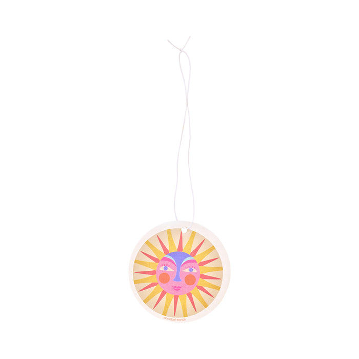Fiesta hanging air fresheners – colourful scented cards perfect for car, home or caravan.