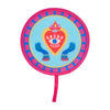 Fiesta design twist fans with matching pouches—compact, portable fans that fold to fit in your purse.