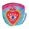 Fiesta design twist fans with matching pouches—compact, portable fans that fold to fit in your purse.