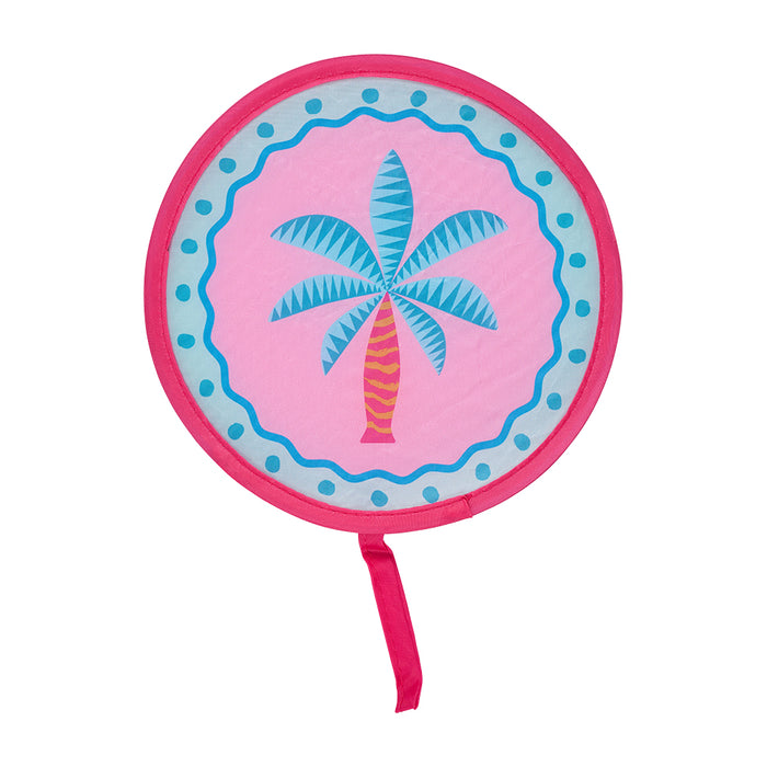Fiesta design twist fans with matching pouches—compact, portable fans that fold to fit in your purse.