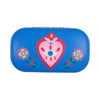 3 Fiesta style Safe Keeper hard‑shell cases in assorted designs - compact, protective storage for small valuables.