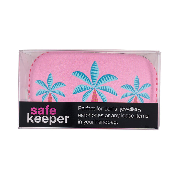3 Fiesta style Safe Keeper hard‑shell cases in assorted designs - compact, protective storage for small valuables.