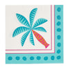 Pack of 20 Fiesta paper napkins – colourful, large format napkins ideal for parties and everyday table settings