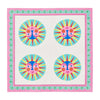 Pack of 20 Fiesta paper napkins – colourful, large format napkins ideal for parties and everyday table settings