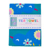 Fiesta cotton print tea towel – 70 × 50 cm vibrant kitchen towel featuring bold, joyful Fiesta design