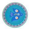 Brighten your table with this 6-piece Fiesta coaster set! Heat-resistant, cork-backed & easy to clean—perfect for coastal homes & gifting. Bird coaster.