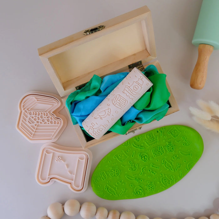 Eco Textured Roller - Pirate - Green