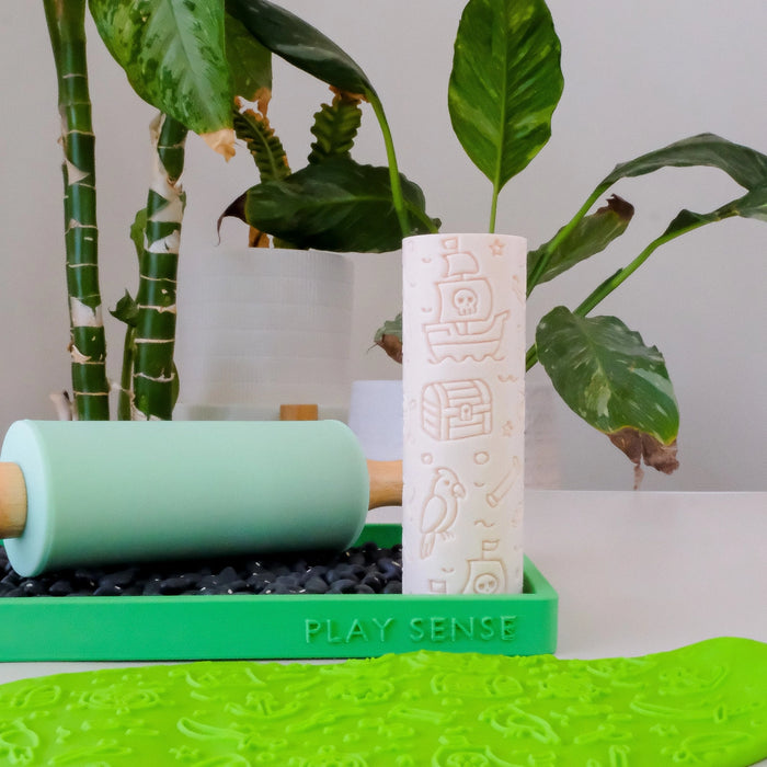 Eco Textured Roller - Pirate - Green