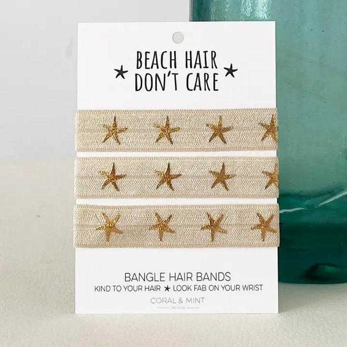 'Beach Hair Don't Care' Bangle Bands