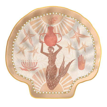 Small ceramic plate various designs – Travel & Tide