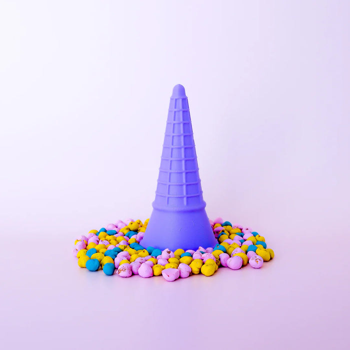 Eco Ice Cream Cone - for Playdough - Pink