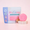 glitter play dough scented and packaged in a resealable eco bag