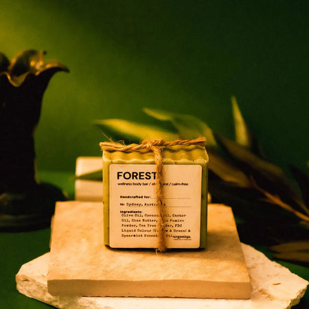 Natural Naked Soap – palm‑free Australian handmade soap bar, minimal packaging.