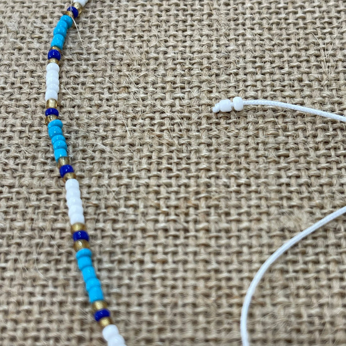 Blue Bead Necklace
