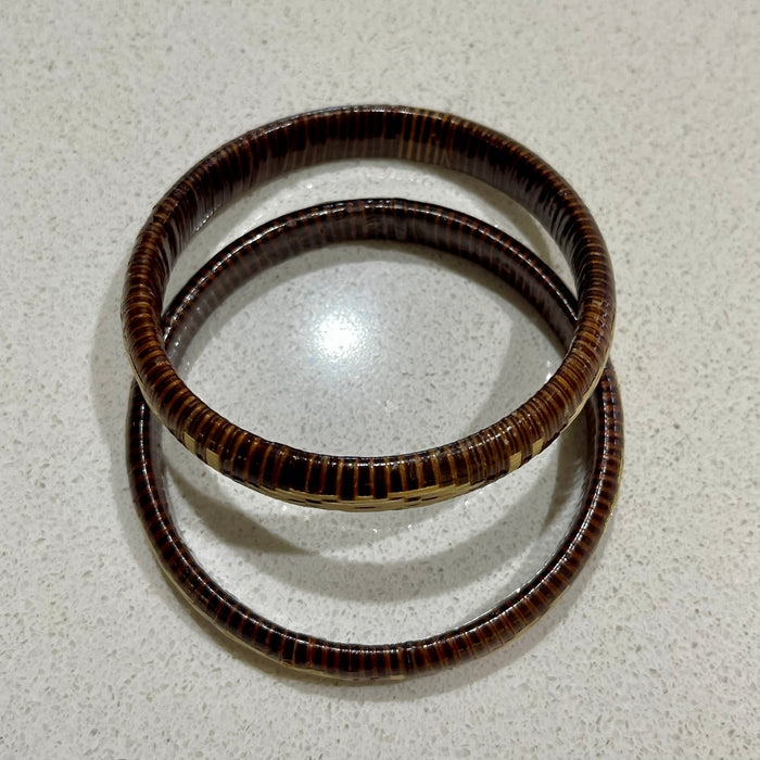 Set of 2 Weave Bangles