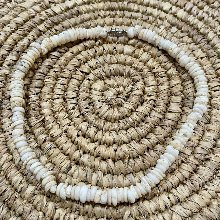 Natural Shell Bead Necklace