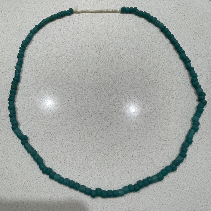 Recycled Bead String - Emerald