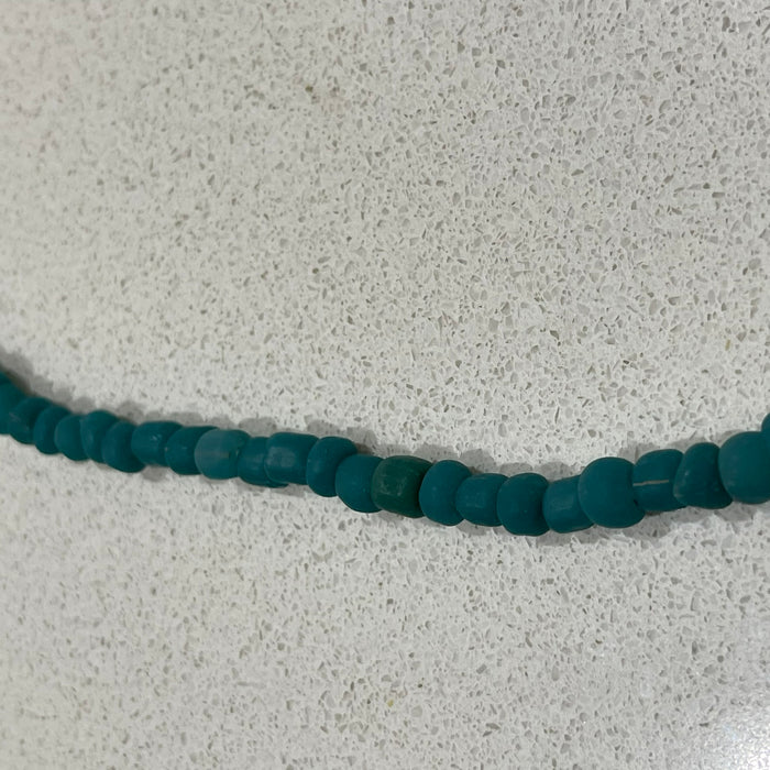 Recycled Bead String - Emerald