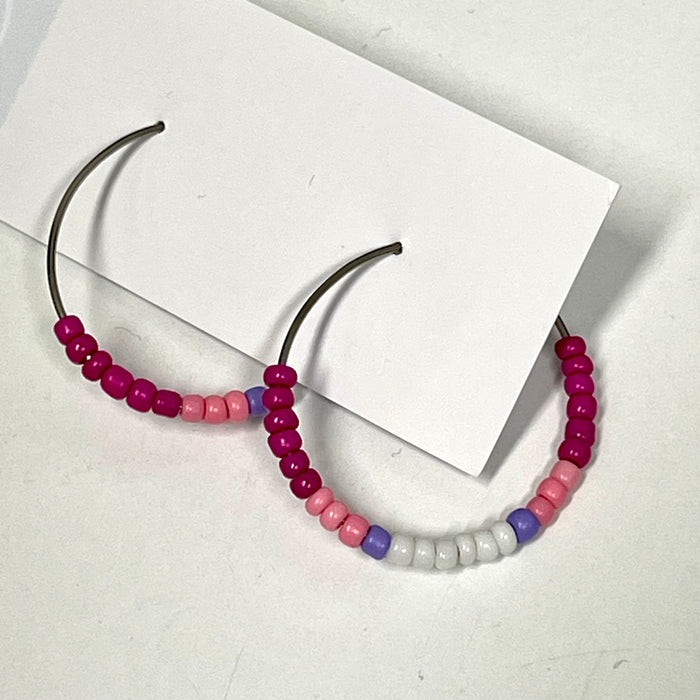 Mini Delilah Beaded Earrings