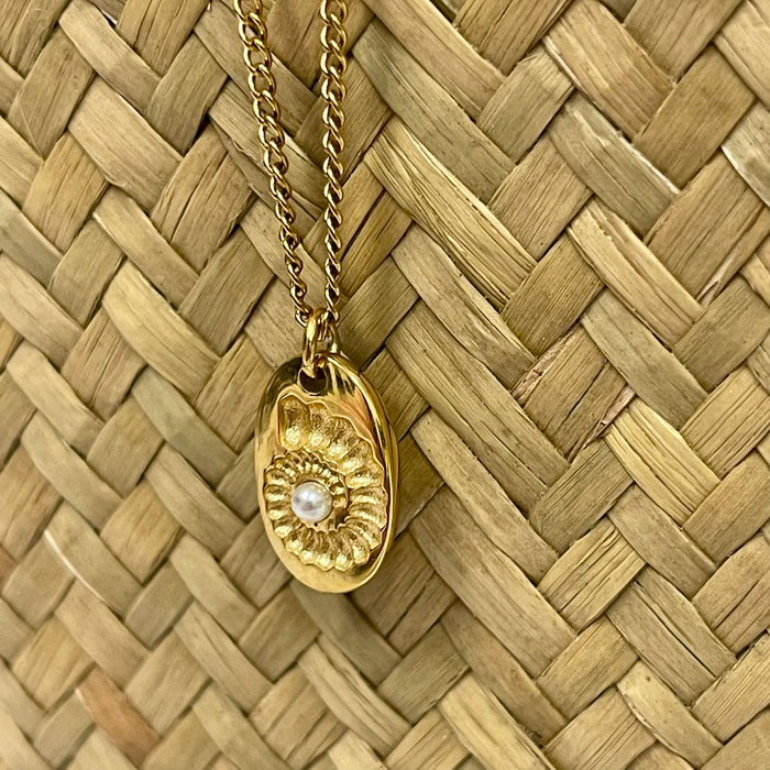 Spiral Shell Necklace
