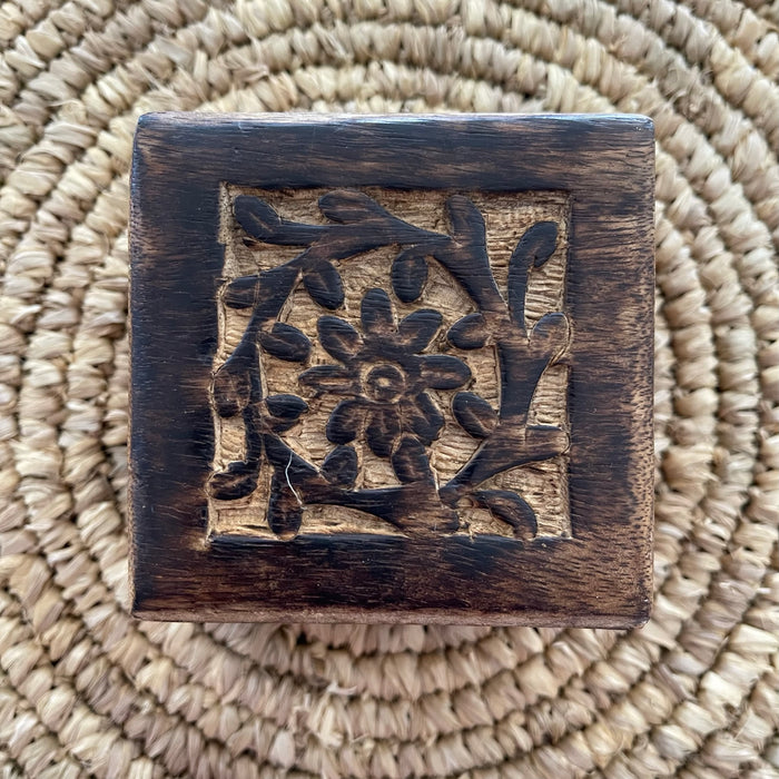 Square Wooden Box