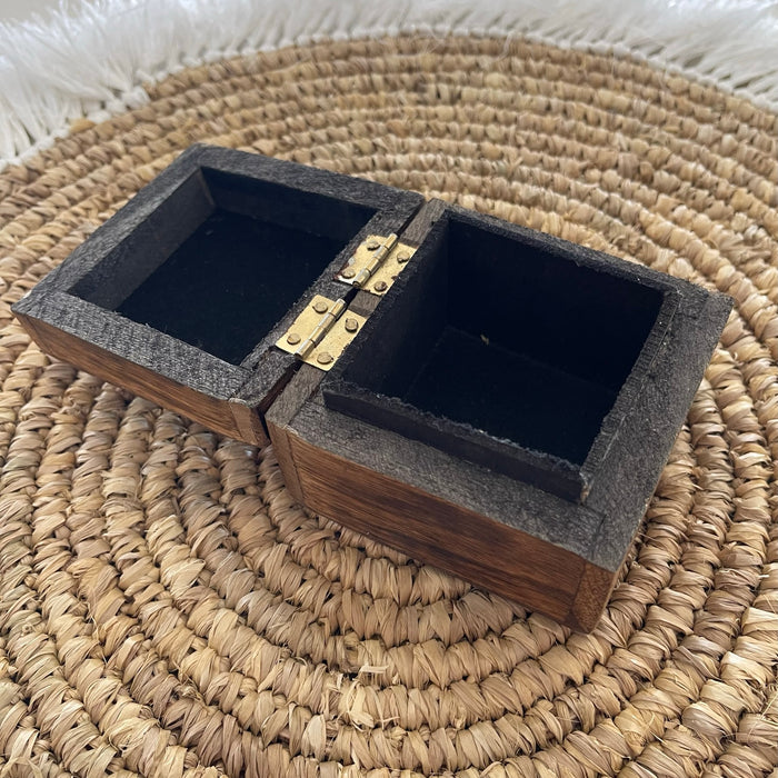 Square Wooden Box