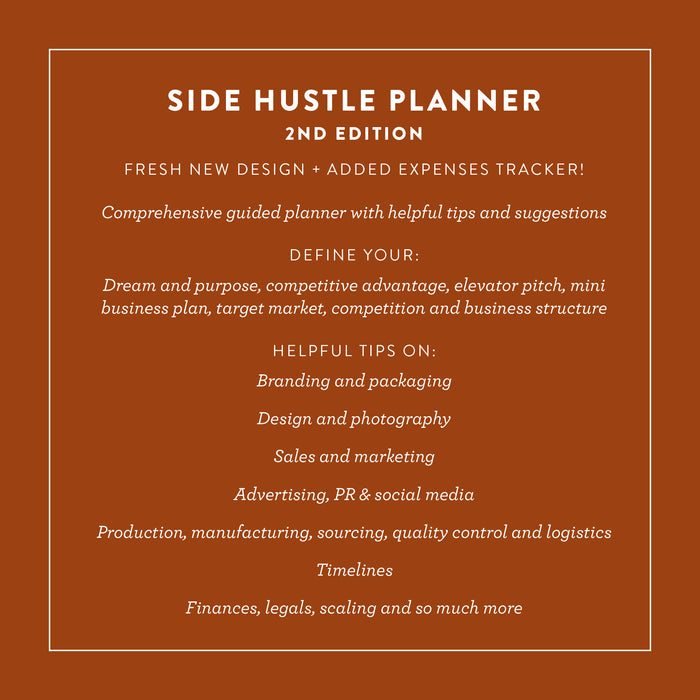 Side Hustle Planner 2.0