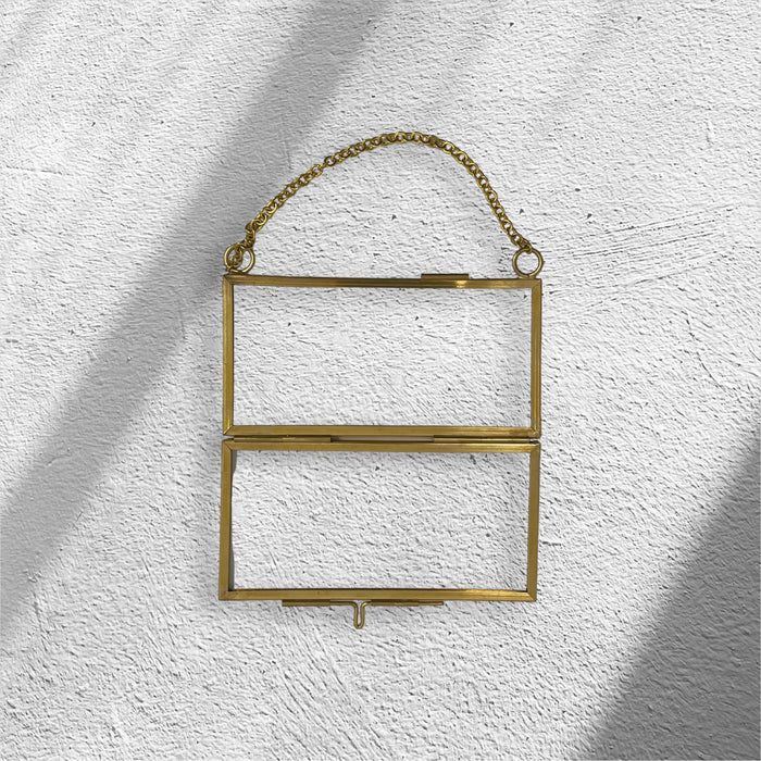 Brass Hanging Frame - Long