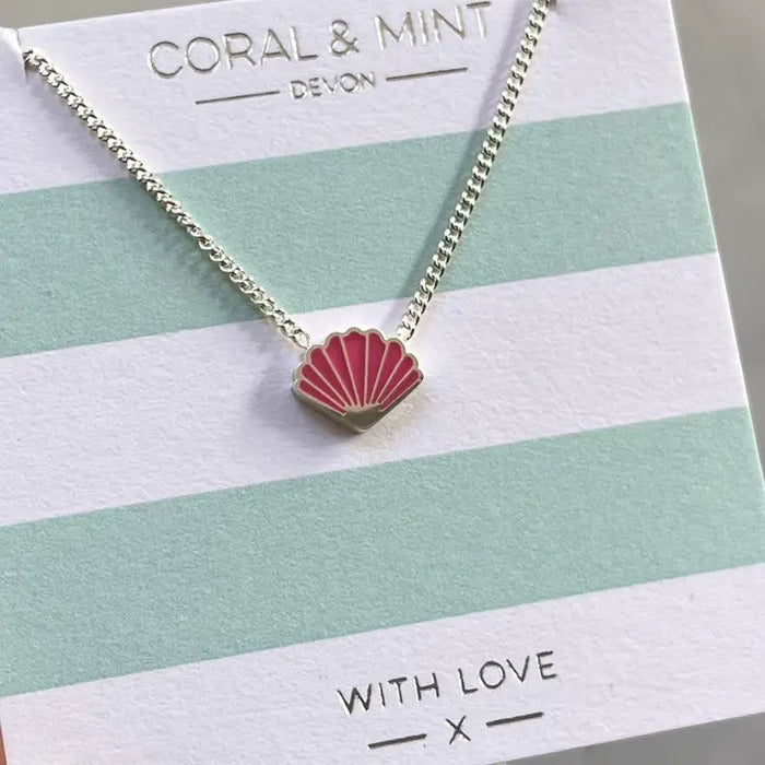 Pink Shell Necklace