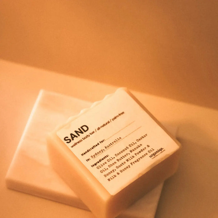 Natural Naked Soap – palm‑free Australian handmade soap bar, minimal packaging.