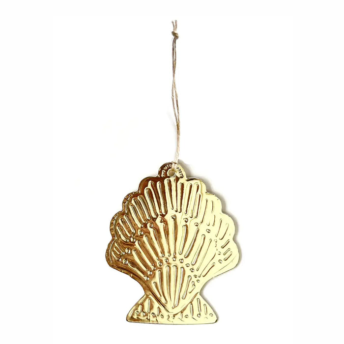 Shell Faux-tin Ornament