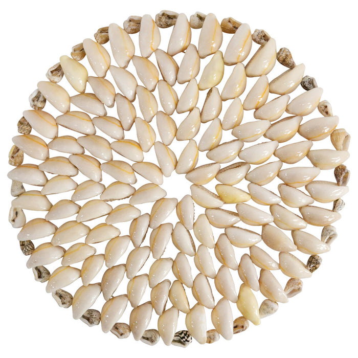 Natural Shell Mat | Coastal Home Decor | Travel and Tide