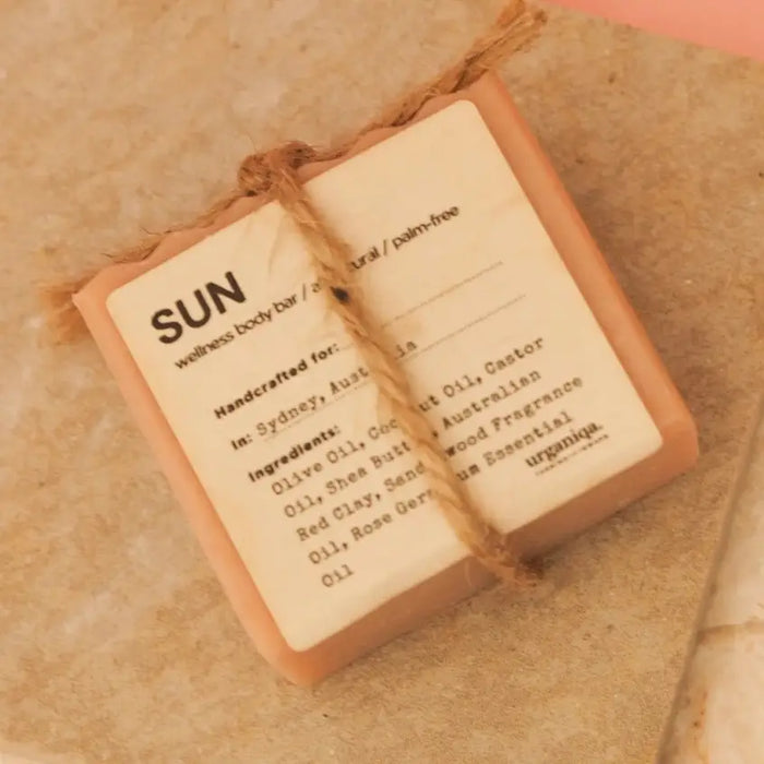 Natural Naked Soap – palm‑free Australian handmade soap bar, minimal packaging.