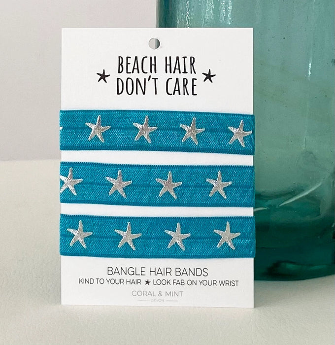 'Beach Hair Don't Care' Bangle Bands