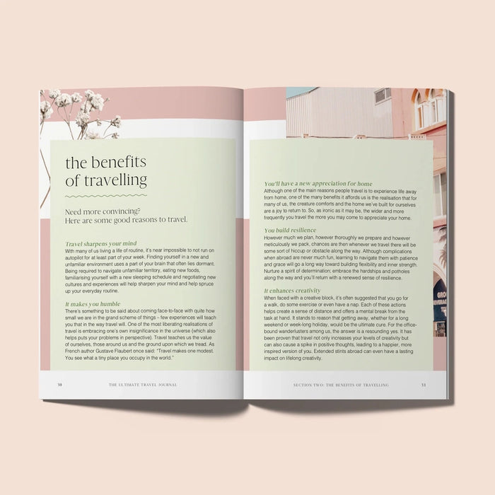 Ultimate Travel Journal, perfect companion for explorers and travelers