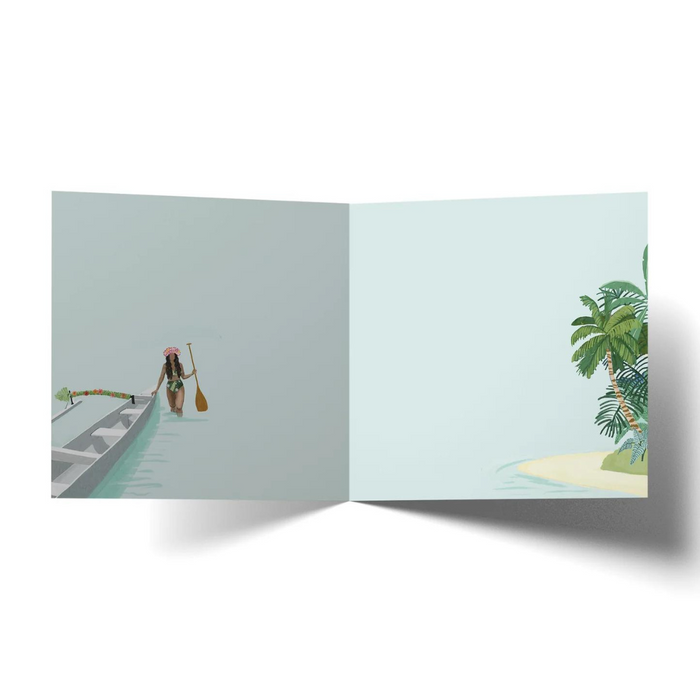 Bora Bora Greeting Card