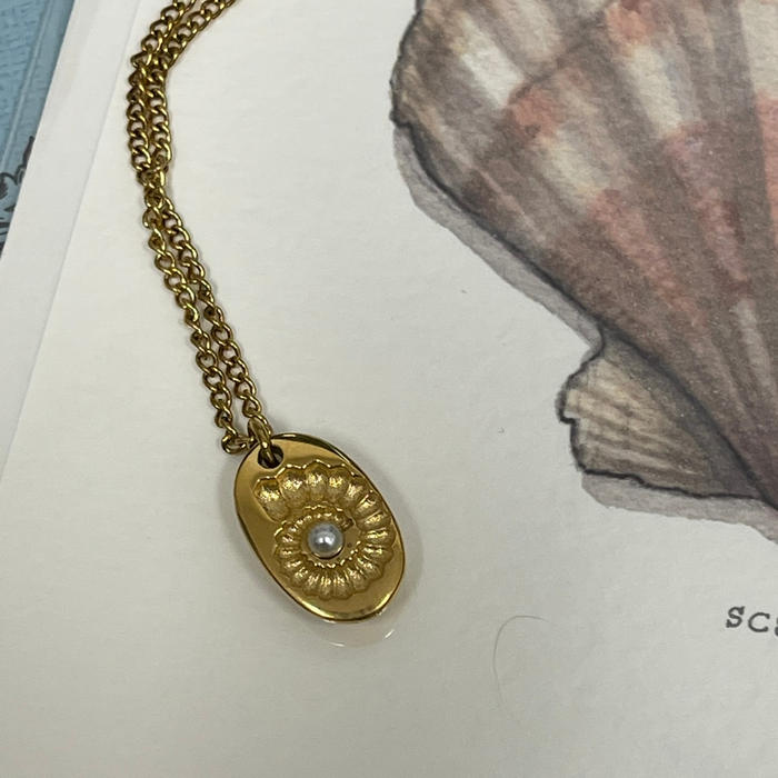 Spiral Shell Necklace