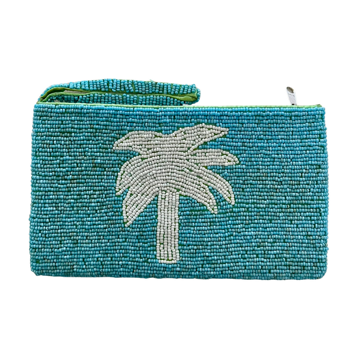 Beaded Clutch with Strap