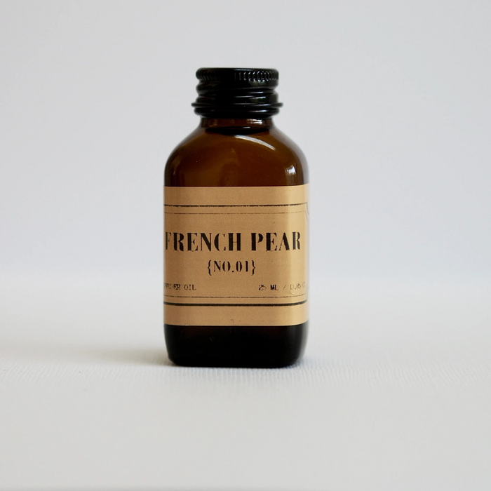 Diffuser oil bottle - 25 ml, silver‑cap bottle, room scents.