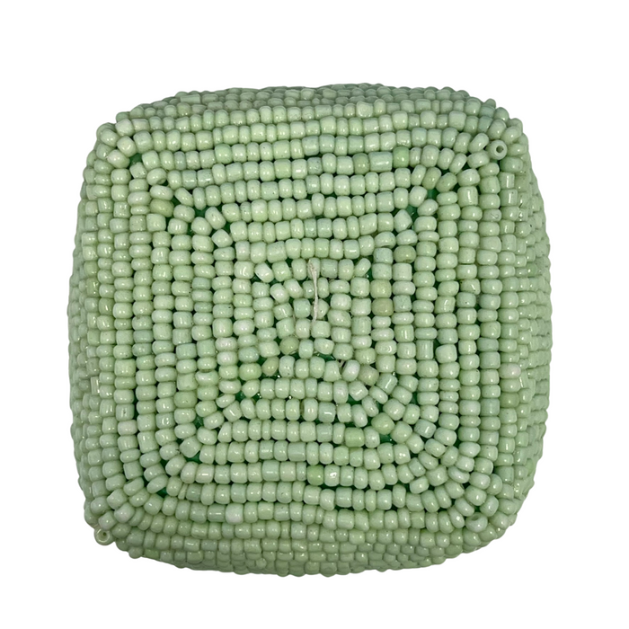 Beaded Weave Boxes - Sage + Musk