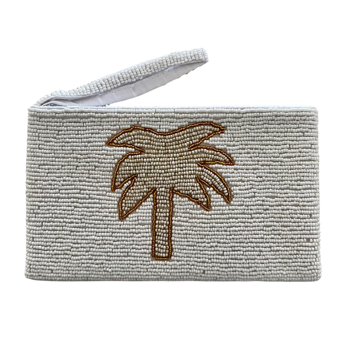 Beaded Clutch with Strap