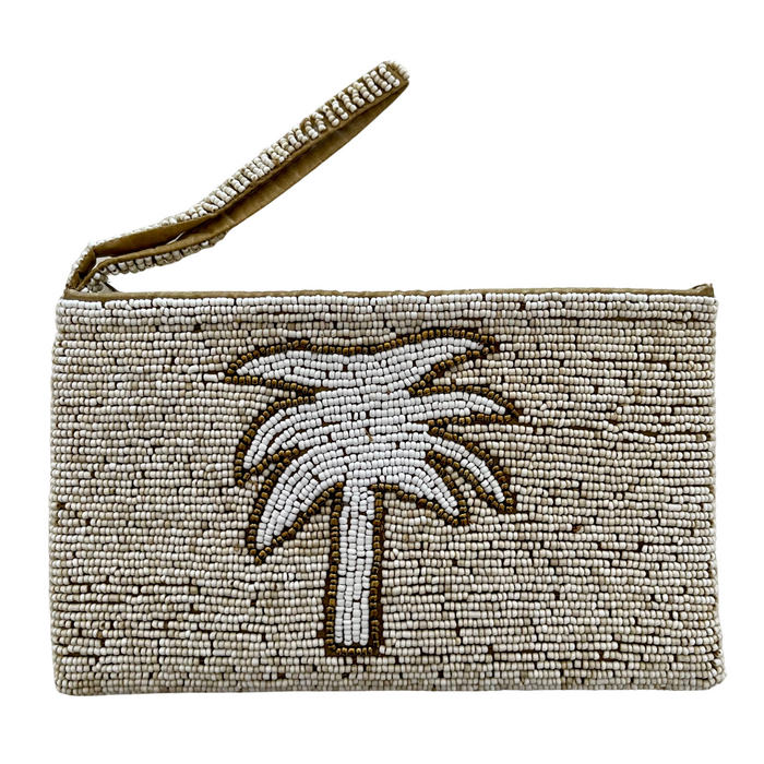 Beaded Clutch with Strap