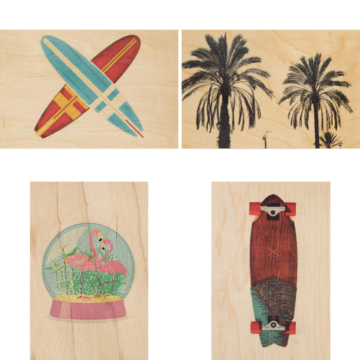 Wooden Postcards