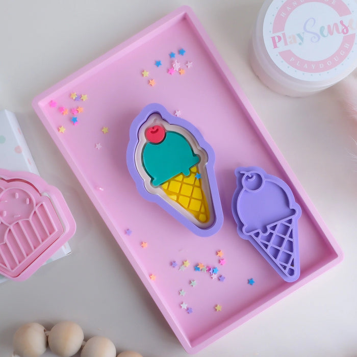 Eco Playdough Stamps