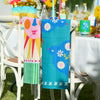 Fiesta cotton print tea towel – 70 × 50 cm vibrant kitchen towel featuring bold, joyful Fiesta design