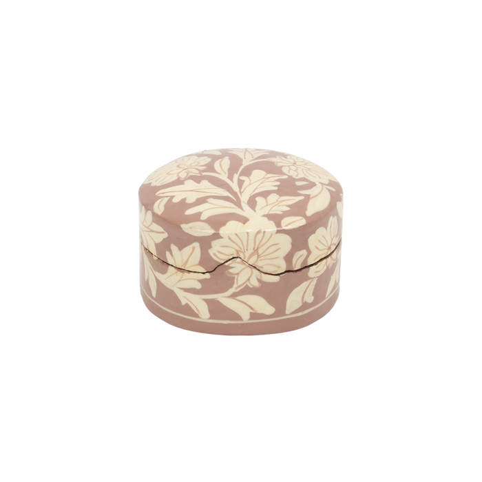 Floral Lilac Print Box
