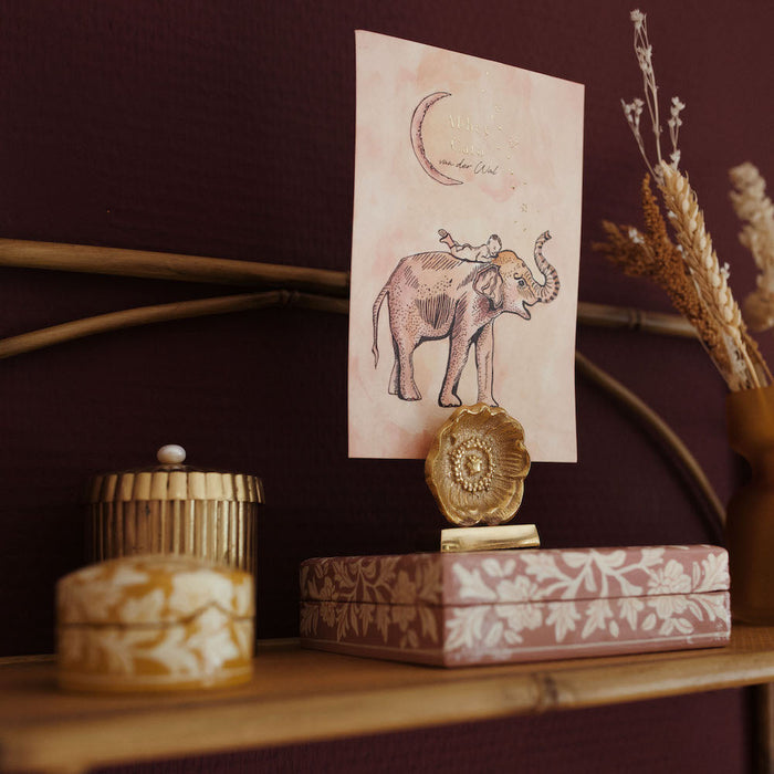 Floral Lilac Print Box