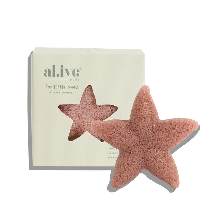 al.ive Baby Konjac Sponge - Pink