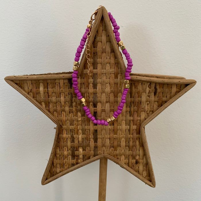 Seed Bead Anklets